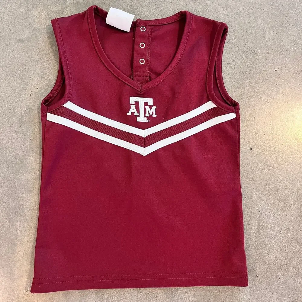 Knights Apparel Texas ATM Aggies College Football toddler girls top XS 4T